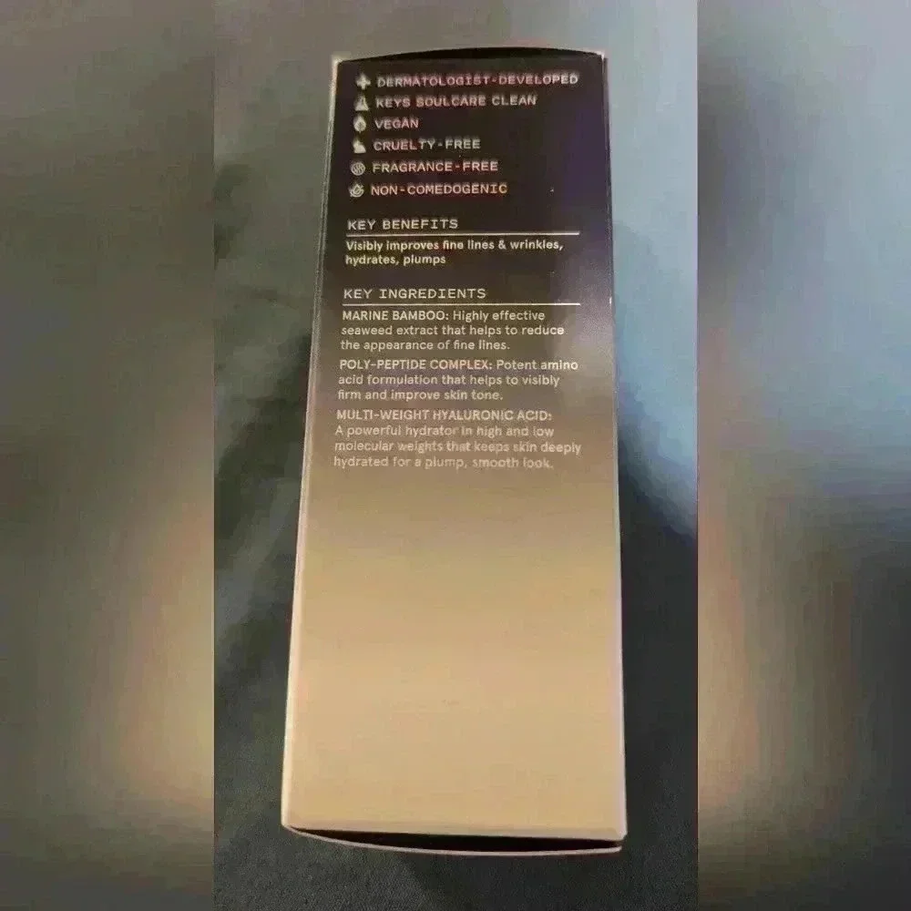 NIB Keys Soulcare Truly Becoming Multi Benefit Peptide Serum 1 Fl Oz